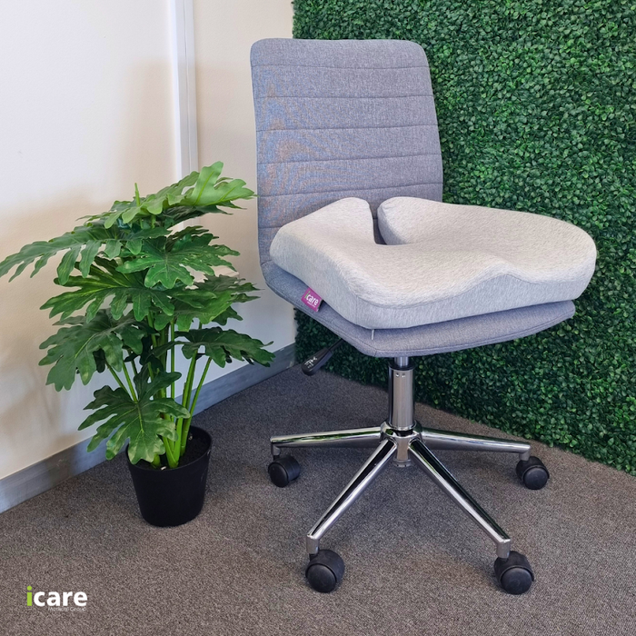 iCare Reform Seat Support Cushion – ActiveX Comfort Cushion with Charcoal Cover