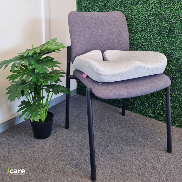 iCare Reform Seat Support Cushion – ActiveX Comfort Cushion with Charcoal Cover