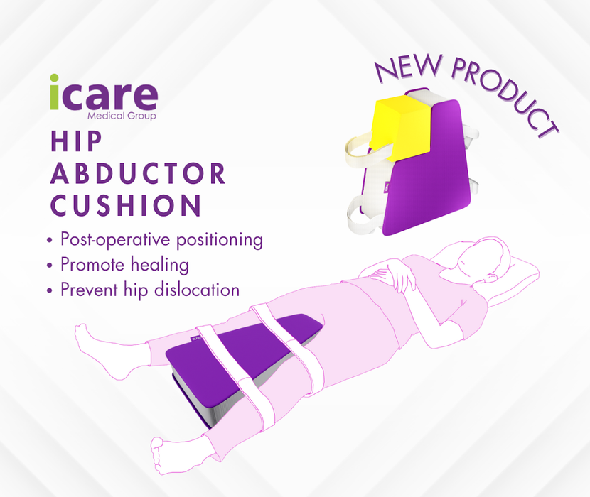 iCare Hip Abductor Support Cushion for Hip Positioning and Stable Sleep