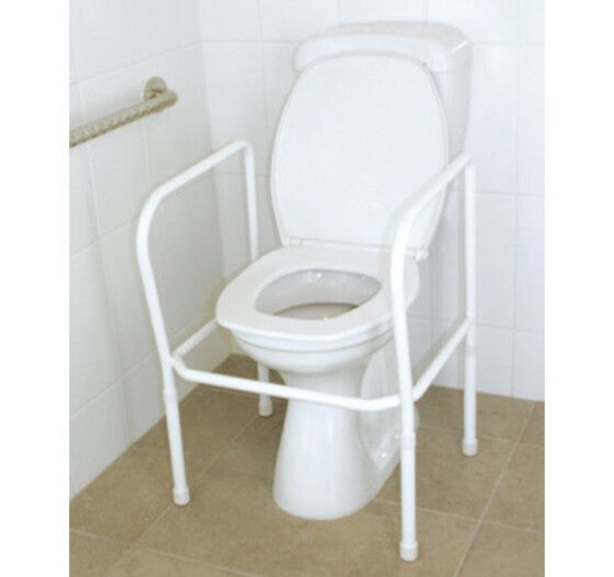 Adjustable Toilet Surround Frame (130kg) — Best for toilet support & stability