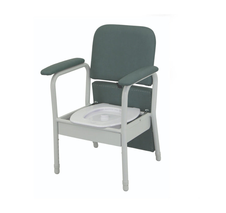 Viking® Deluxe Bedside Commode Chair – Padded, Adjustable & Discreet