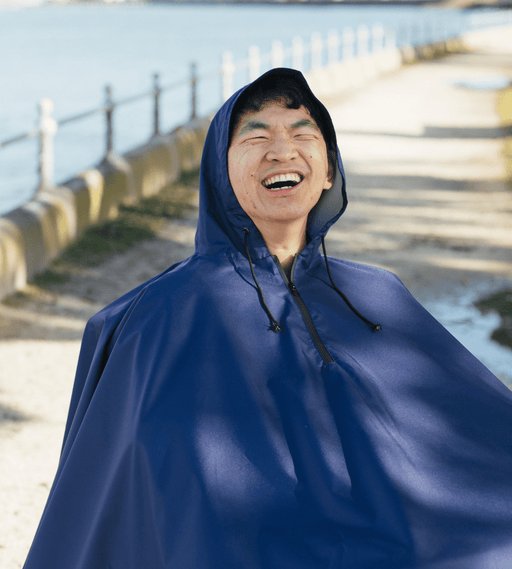 Wheelchair Raincoat / Poncho – hood