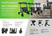 X-Fold Easy Folding Walker - Lightweight only 5.8kg