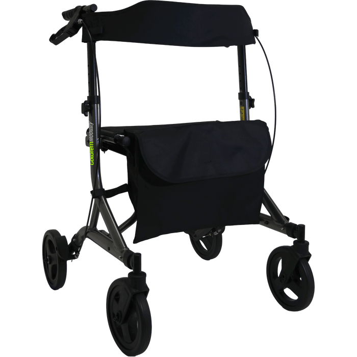 X-Fold PLUS Rollator with Gutter Arm Kit