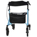 X-Fold Easy Folding Walker in Ice Blue - alternate view
