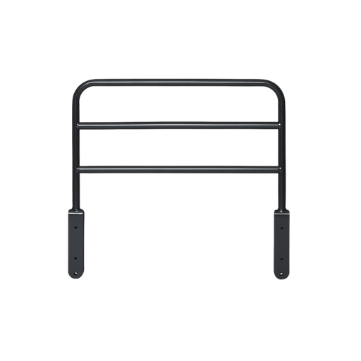 iCare Low Side Rail low-profile bed safety rail in charcoal
