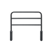 iCare Low Side Rail low-profile bed safety rail in charcoal