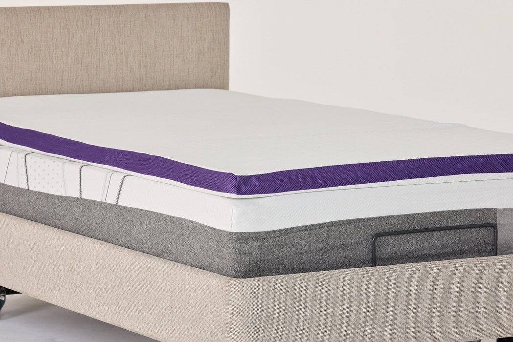 iCare mattress overlay NZ - 50mm thickness for pressure relief without losing support