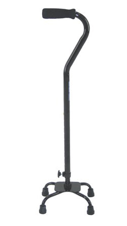 Chevron Low Base Quad Walking Stick