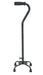Chevron Low Base Quad Walking Stick