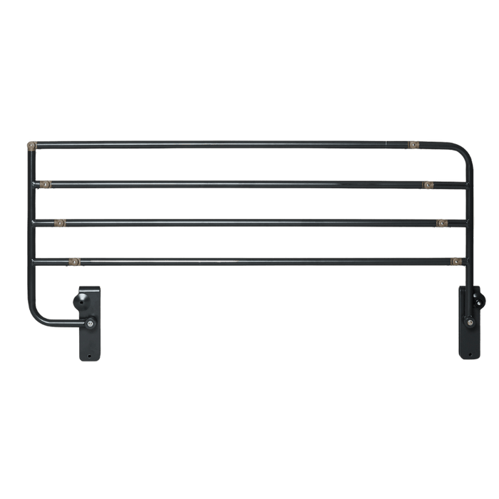 iCare Full Length Fold-Down Side Rail in charcoal