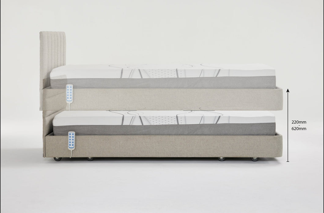 iCare IC333 homecare bed NZ - 220mm minimum floor height for falls prevention