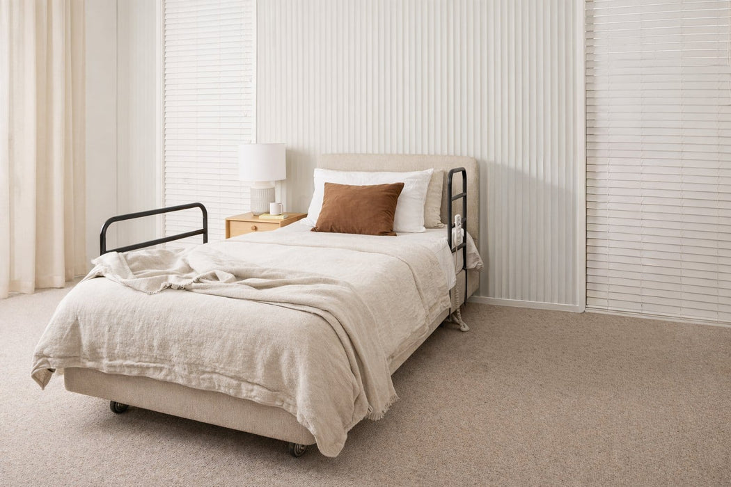 iCare IC333 homecare bed NZ - bed in home bedroom setting