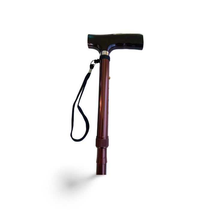 Folding T Handle Cane - BronzeCanes and Walking SticksGoldfernMobility Plus