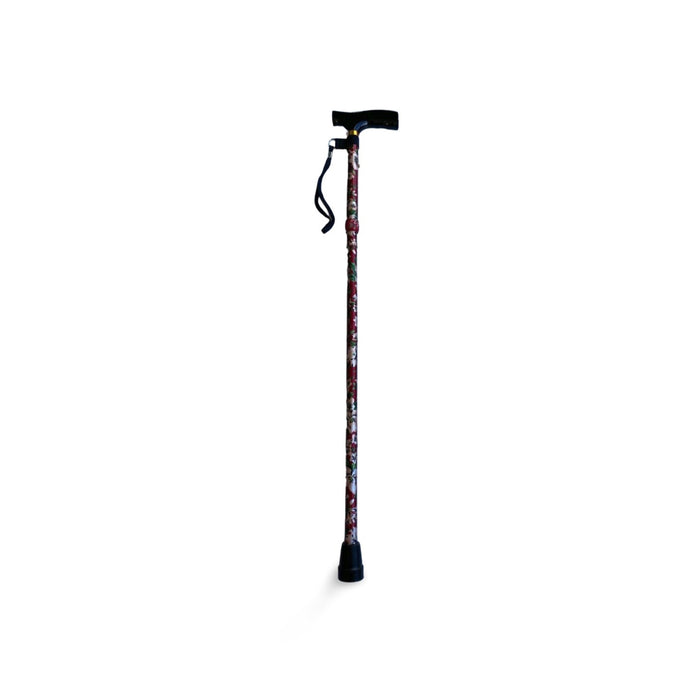 Folding T Handle Cane - FresiaCanes and Walking SticksGoldfernMobility Plus