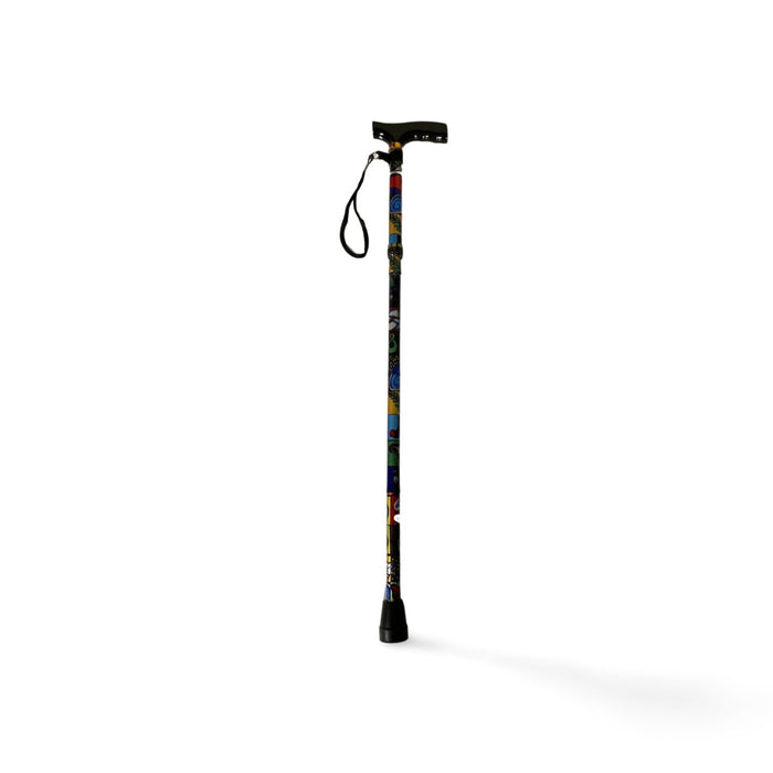 Folding T Handle Cane - KiwianaCanes and Walking SticksGoldfernMobility Plus