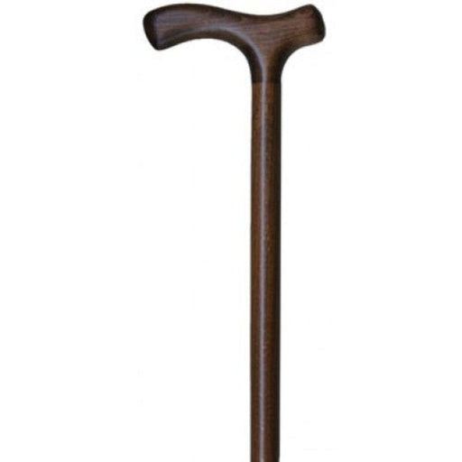 Gastrock dark beech walking cane with gents Fritz handle