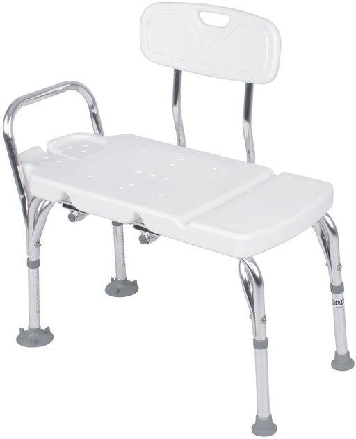 Oakwood aluminium bath transfer bench - Mobility Plus NZ
