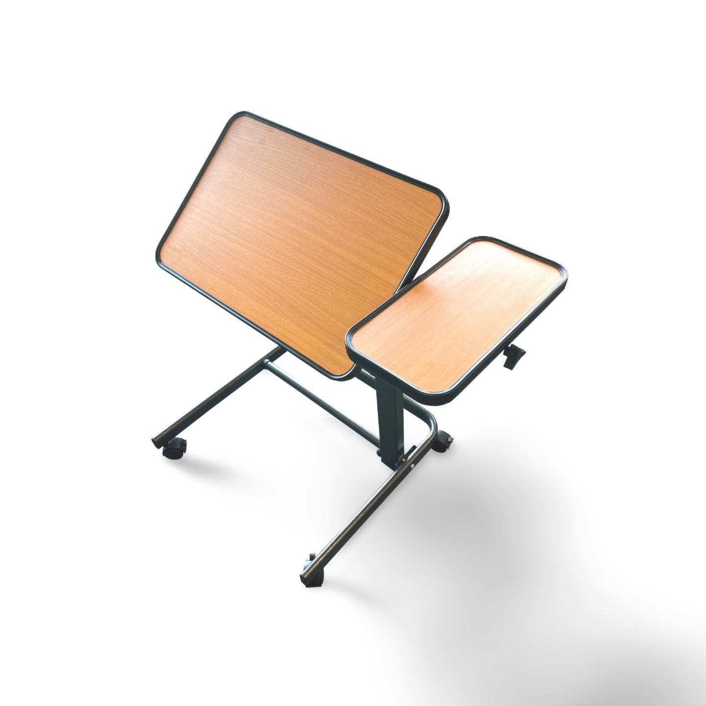 Overbed Table with Tilting & Split Top