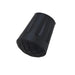Black replacement rubber ferrule tip for hiking poles and walking sticks