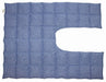 Kiwi Wheat Bags over the shoulder wearable wheat bag – Denim Cotton Linen