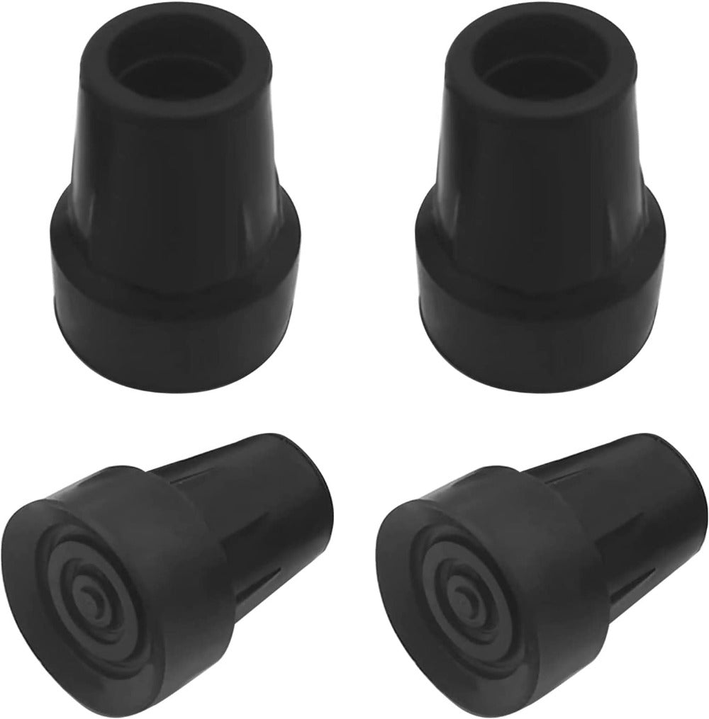 18/19mm Rubber Replacement Cane Tip - Heavy Duty with Metal Insert - BROWN or BLACKCanes and Walking SticksMobility SuppliesMobility Plus