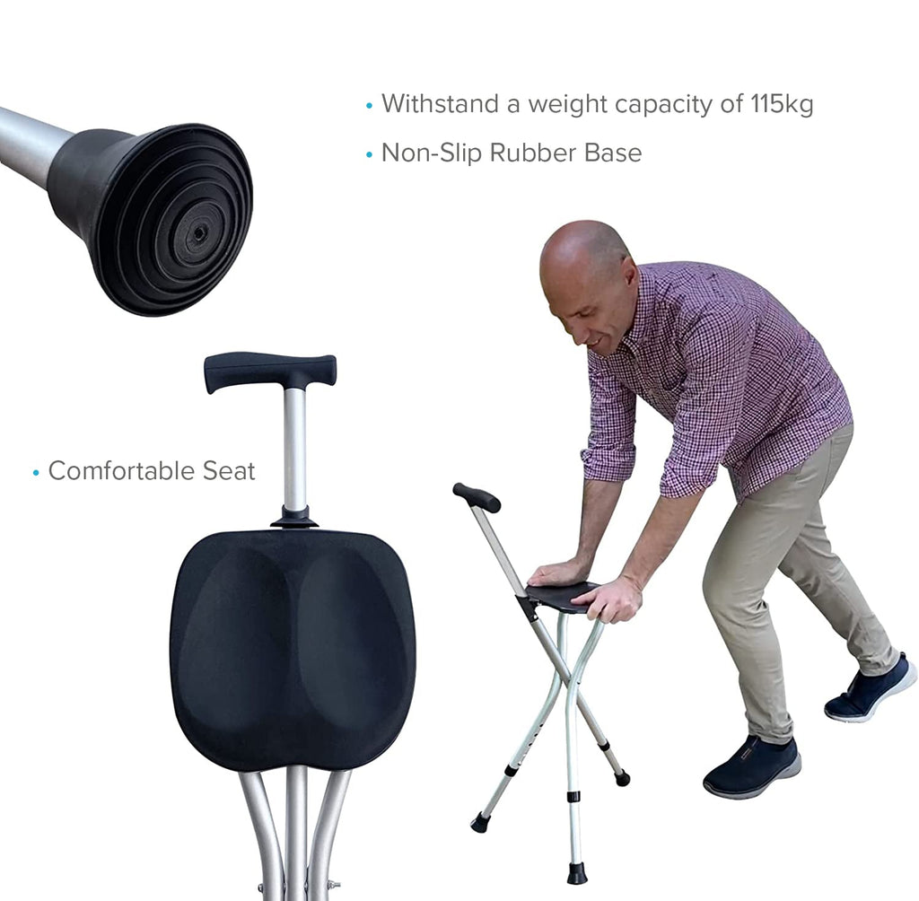 Deluxe Cane Seat & Walking Stick in One!Canes and Walking SticksGoldfernMobility Plus