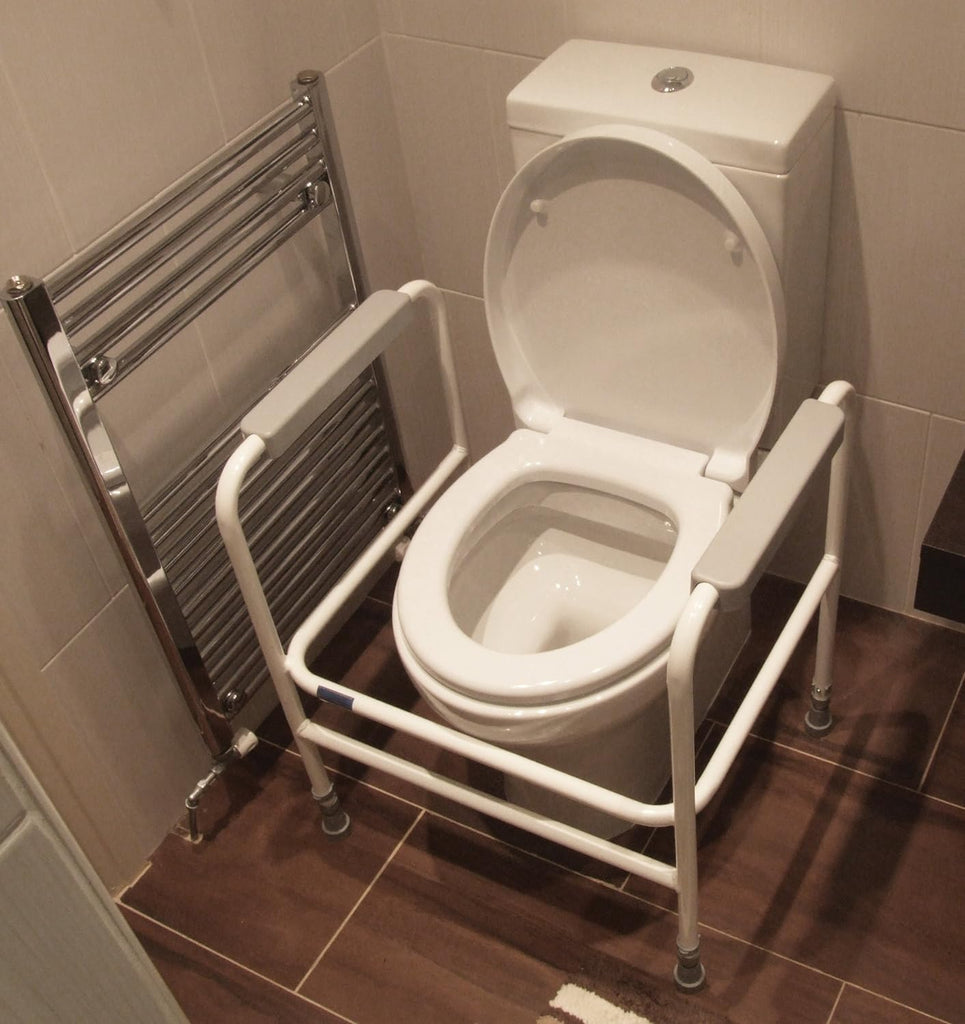 Fully Adjustable Freestanding Toilet SurroundToiletingGoldfernMobility Plus
