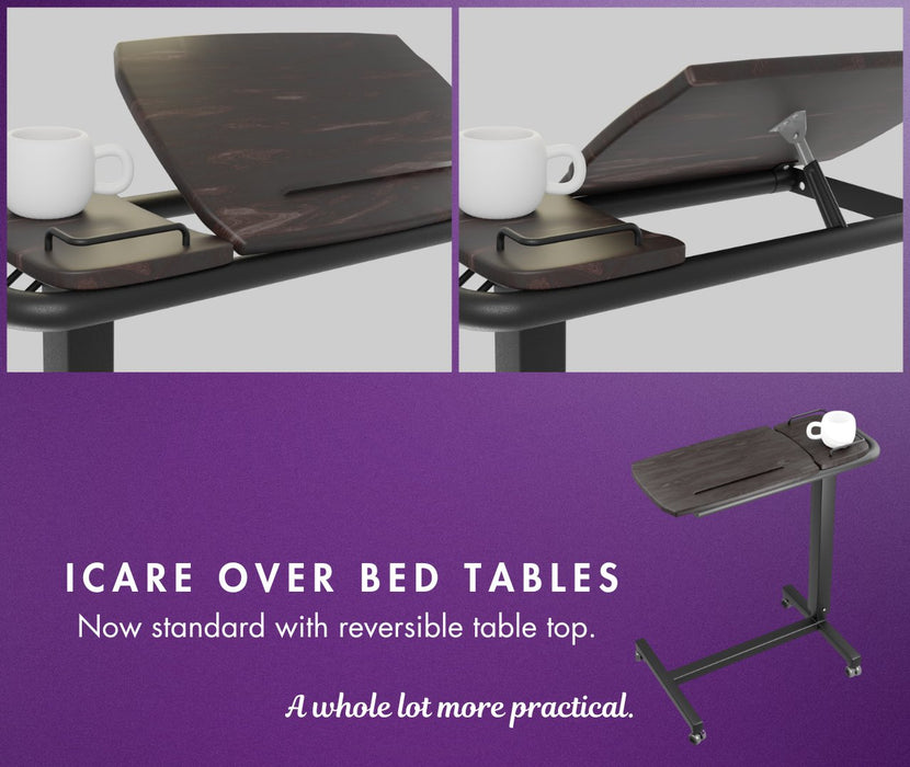 Over Bed/Chair Table - Tilting & Split TopicareMobility Plus