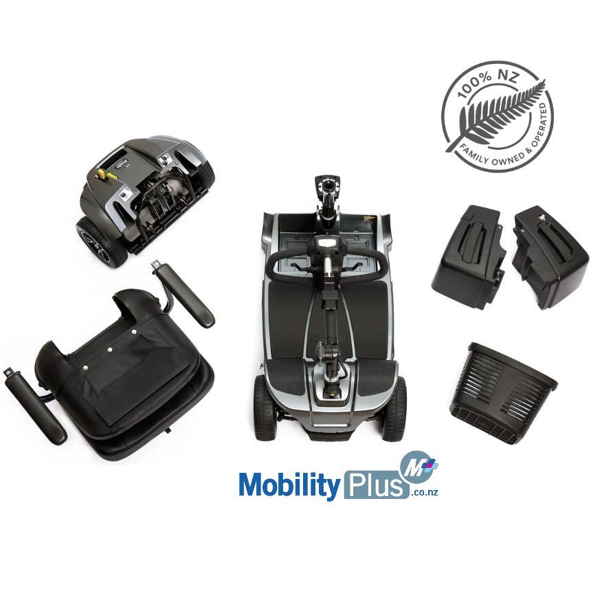 Pride Revo 2.0 Disassemble Mobility Scooter (USED - 12 Months Old)Travel Mobility ScootersPride MobilityMobility Plus