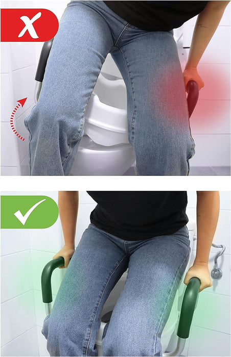 Toilet Seat Raiser with Removable Armrests - 3 or 5 inch RaiseToiletingGoldfernMobility Plus