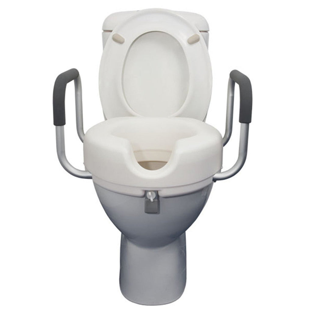 Toilet Seat Raiser with Removable Armrests - Various HeightsToiletingGoldfernMobility Plus